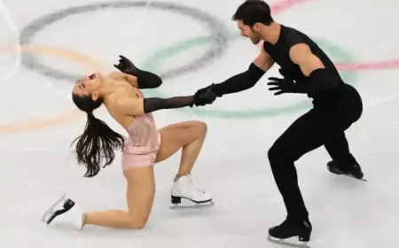 French Ice Dancers Beaudry, Cizeron Triumph Over Chock, Bates in 2026 Olympics