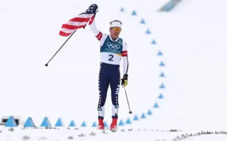 Ben Ogden Breaks 50-Year U.S. Olympic Medal Dry Spell in Cross-Country Skiing