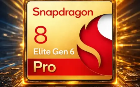Snapdragon 8 Elite Gen 6 Pro Launches with LPDDR6 RAM for Premium Flagships