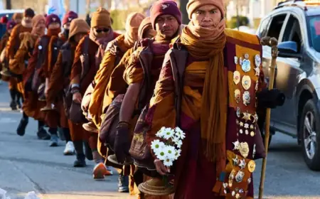 Buddhist Monks Conclude ‘Walk for Peace’ in D.C., Captivating Millions
