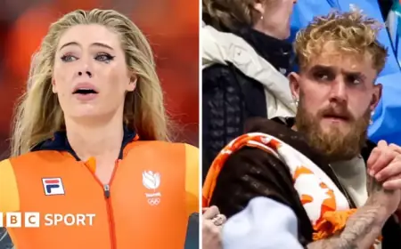 Jutta Leerdam Wins Olympic Gold; Fiance Jake Paul in Tears