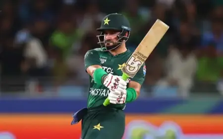 Pakistan’s Sahibzada Farhan Leads ICC T20 World Cup 2026 in Sixes