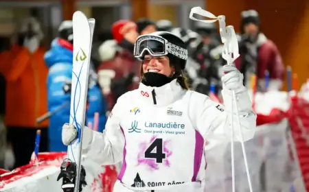 Canadian Freestyle Skier Schwinghammer’s Olympic Triumph: Dad’s Emotional Reaction Goes Viral