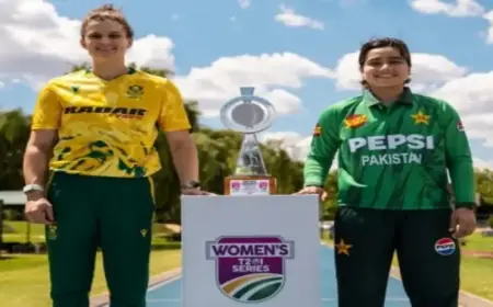 Pakistan vs South Africa Women’s T20I Series Kicks Off Today