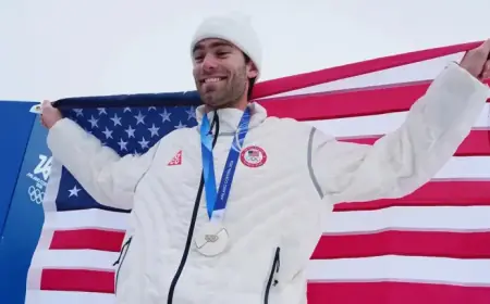 American Olympian Alex Hall Clinches Silver in Men’s Freeski Slopestyle