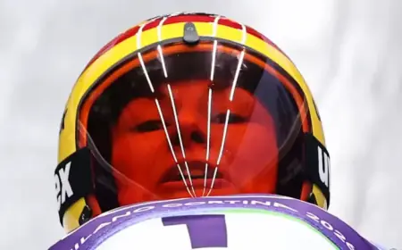 Julia Taubitz Leads Women’s Luge After Winter Olympics 2026 Opening Runs