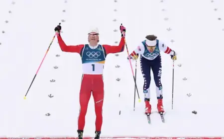 Johannes Høsflot Klæbo Secures Gold in 2026 Winter Olympics Sprint Classic