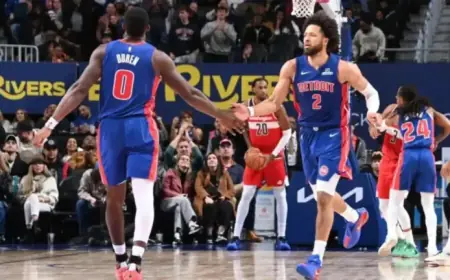 Pistons Dominate Eastern Conference Before All-Star Break
