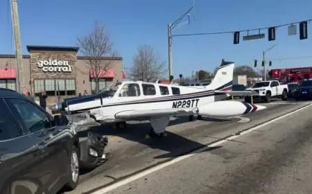 Plane Crashes into Vehicles During Gainesville Emergency Landing Near Atlanta
