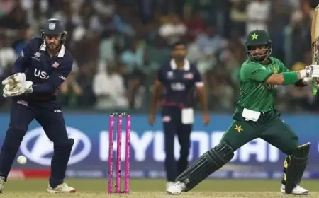 Farhan’s Half-Century Boosts Pakistan’s Impressive Total Against USA T20 World Cup 2026