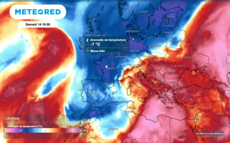 Arctic Cold Front to Sweep Across France Starting Saturday, October 14