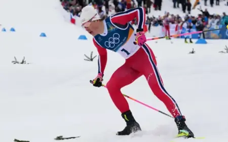 Klaebo Triumphs in Olympic Sprint; Swedish Women Achieve Sweep