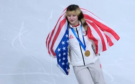 Breezy Johnson’s gold boosts Winter Olympics medals push as questions surge about her name