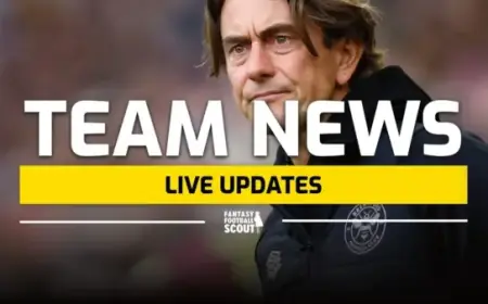 FPL Gameweek 26: Live Monday Injury Updates and Team News