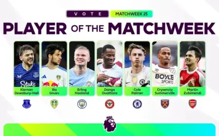 Top Player of Matchweek 25 Revealed