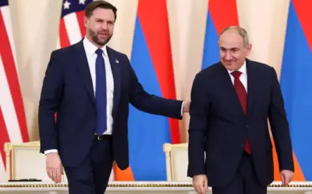 Vance Becomes First U.S. Official to Visit Armenia