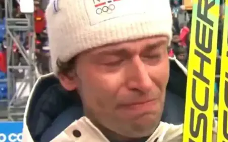 Olympian Tearfully Admits Affair on TV After Winning Medal
