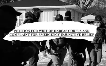 Habeas Petitions Surge to Record Levels in Trump’s Second Term: ProPublica