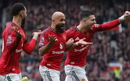 Man Utd’s Resurgent Red Devils Secure Fourth Straight Win Against Tottenham