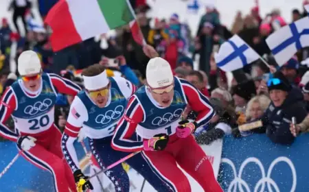 American Ben Ogden Ends U.S. Men’s 50-Year Cross-Country Skiing Medal Drought