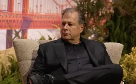 Marc Benioff Jests About ICE Monitoring Salesforce Employees Visiting U.S.