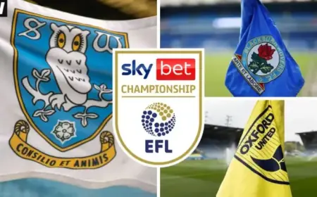 AI Predicts Three EFL Championship Relegations: Good News for West Brom, Leicester