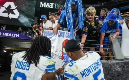 Lions RB Jahmyr Gibbs Addresses David Montgomery Trade Speculations
