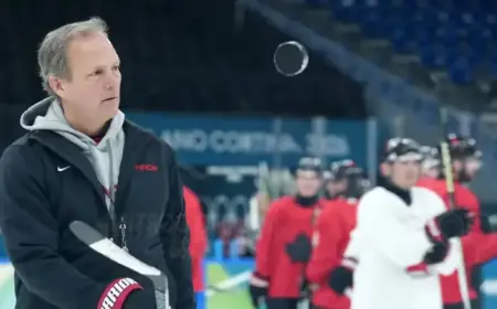 Canada Coach Cooper Defends Olympic Rink Amid Unfair Criticism