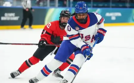 Team USA Dominates Canada 5-0 in Gold Medal Preview Match