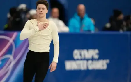 Maxim Naumov Honors Parents with Unforgettable Olympic Skate