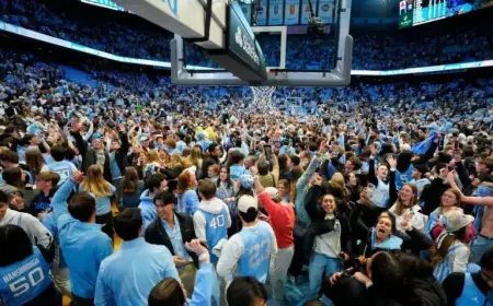 Duke Staffer Recovers from UNC Court Storm; Tar Heels Fined by ACC