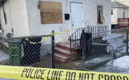 Police Investigate Woman’s Death Following Central Edmonton House Fire