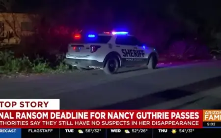 FBI Deploys More Agents to Tucson for Nancy Guthrie Case Investigation