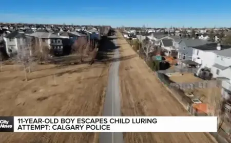Calgary Police: 11-Year-Old Boy Escapes Child Luring Attempt