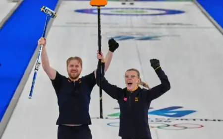 Swedish Siblings Triumph, Claim Gold in Mixed Doubles Curling Over U.S. Team
