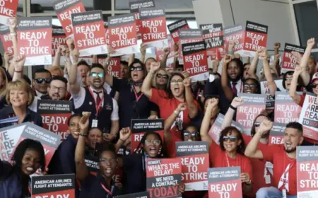 American Airlines CEO Faces Pressure as Flight Attendants Organize Thursday Protest