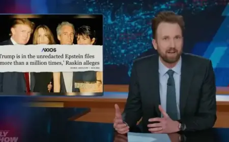 Late Night Explores Trump’s Numerous Mentions in Epstein Documents