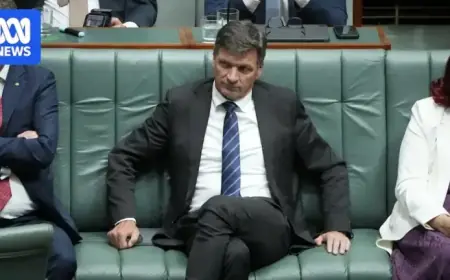 Angus Taylor Steps Down from Front Bench: Breaking News