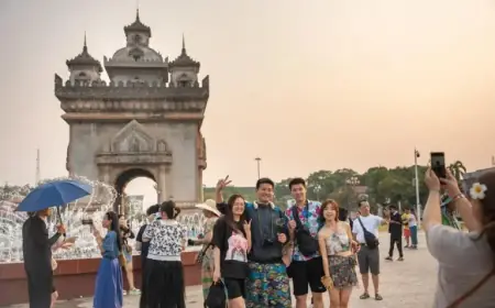 Laos Aims for 6 Million Tourists by 2026, Expects 2 Million from China