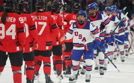 Team USA Dominates Canada in Historic Women’s Hockey Clash