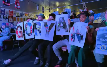 Family and Community Rally for Olympian Ryan Cochran-Siegle at Vermont Ski Slope