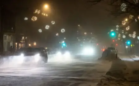 Canada Weather Alert: Snow Causes Hazardous Road Conditions