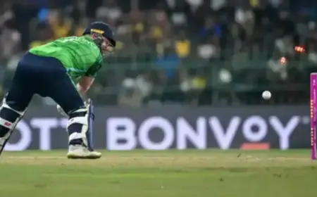 Ireland’s Fielding Mistakes Lead to Sri Lanka’s Victory