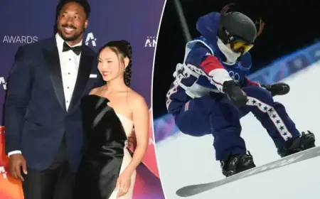 Myles Garrett Travels to Italy to Support Olympian Girlfriend Chloe Kim