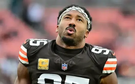 Myles Garrett’s Career Goals Ignite Fresh Browns Exit Rumors