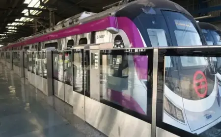Delhi Metro’s Magenta Line to Surpass Pink Line as Longest Corridor