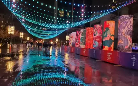Vancouver Welcomes Back Giant Lunar New Year Lantern Festival