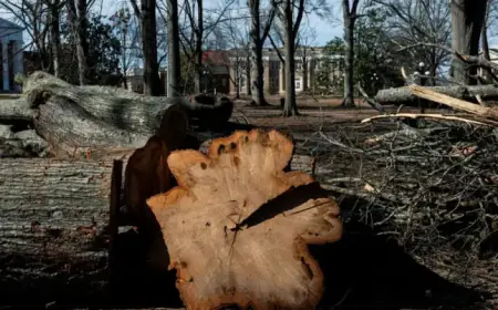 Southern Residents Mourn Thousands of Storm-Damaged Trees