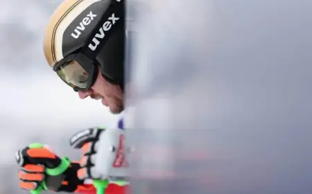 Inside Milan Cortina’s Men’s Super-G: A Somber Olympic Start Hut Scene