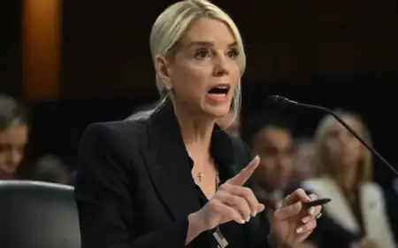 Bondi Under Scrutiny for Releasing Epstein Files